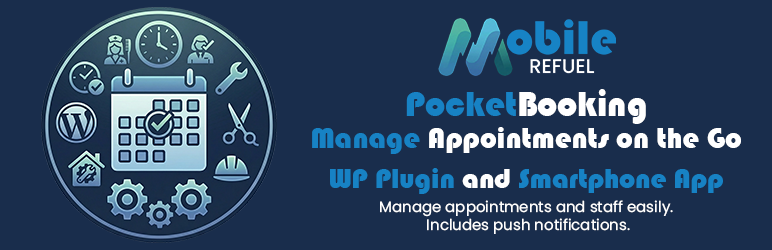 PocketBooking – Manage Appointments On The Go Preview Wordpress Plugin - Rating, Reviews, Demo & Download