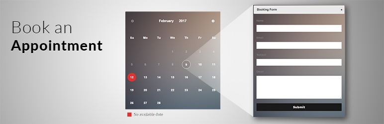Podamibe Appointment Calendar Preview Wordpress Plugin - Rating, Reviews, Demo & Download
