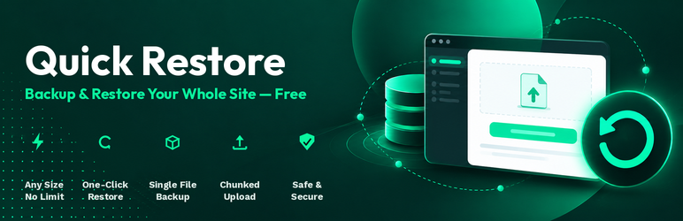 PolyBright Quick Restore Preview Wordpress Plugin - Rating, Reviews, Demo & Download