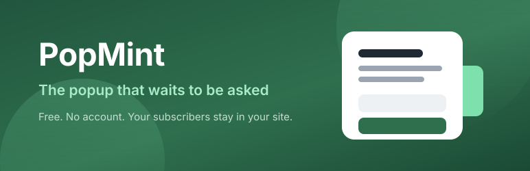 PopMint Preview Wordpress Plugin - Rating, Reviews, Demo & Download