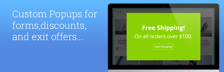 Popup Builder Plugin For WordPress Preview - Rating, Reviews, Demo & Download