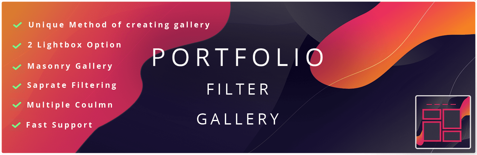 Portfolio Gallery – Image Gallery Plugin Preview - Rating, Reviews, Demo & Download