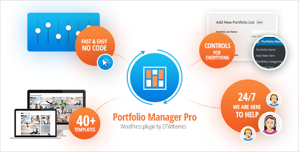 Portfolio Manager Pro – WordPress Responsive Portfolio & Gallery Preview - Rating, Reviews, Demo & Download