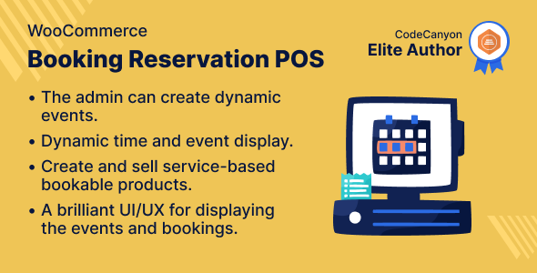 POS Booking Reservation Plugin For WooCommerce Preview - Rating, Reviews, Demo & Download