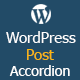 Post Accordion For WordPress