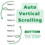 Post Auto Vertical Scrolling