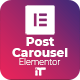 Post Carousel For Elementor