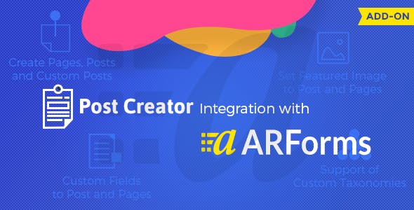 Post Creator For ARForms Preview Wordpress Plugin - Rating, Reviews, Demo & Download