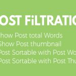 Post Filtration