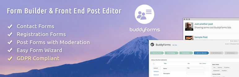 Post Form – Registration Form – Profile Form For User Profiles – Frontend Content Forms For User Submissions (UGC) Preview Wordpress Plugin - Rating, Reviews, Demo & Download
