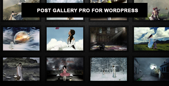 Post Gallery Pro Plugin for Wordpress Preview - Rating, Reviews, Demo & Download