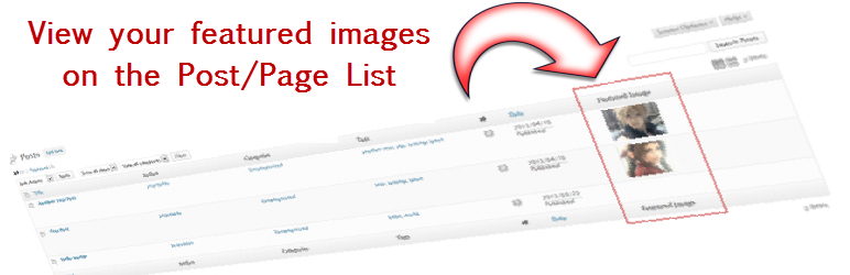 Post List Featured Image Preview Wordpress Plugin - Rating, Reviews, Demo & Download