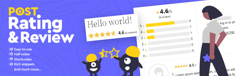 Post Rating And Review Preview Wordpress Plugin - Rating, Reviews, Demo & Download
