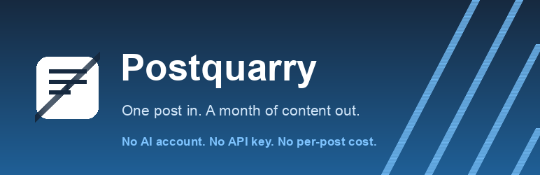 Postquarry Preview Wordpress Plugin - Rating, Reviews, Demo & Download