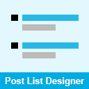 Posts List Designer By Category – List Category Posts Or Recent Posts