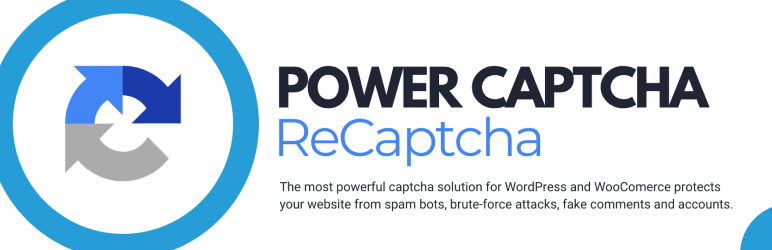 Power Captcha ReCAPTCHA Preview Wordpress Plugin - Rating, Reviews, Demo & Download