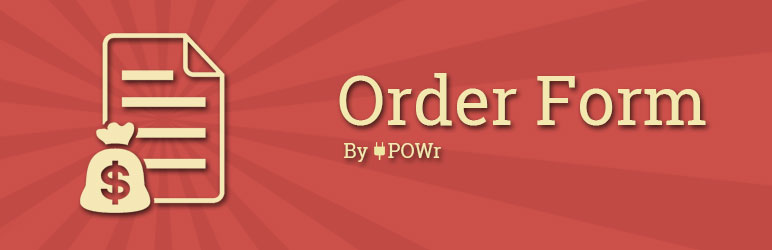 POWr Order Form Preview Wordpress Plugin - Rating, Reviews, Demo & Download