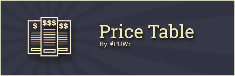 POWr Price Table Preview Wordpress Plugin - Rating, Reviews, Demo & Download