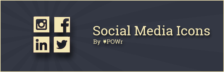 POWr Social Media Icons Preview Wordpress Plugin - Rating, Reviews, Demo & Download