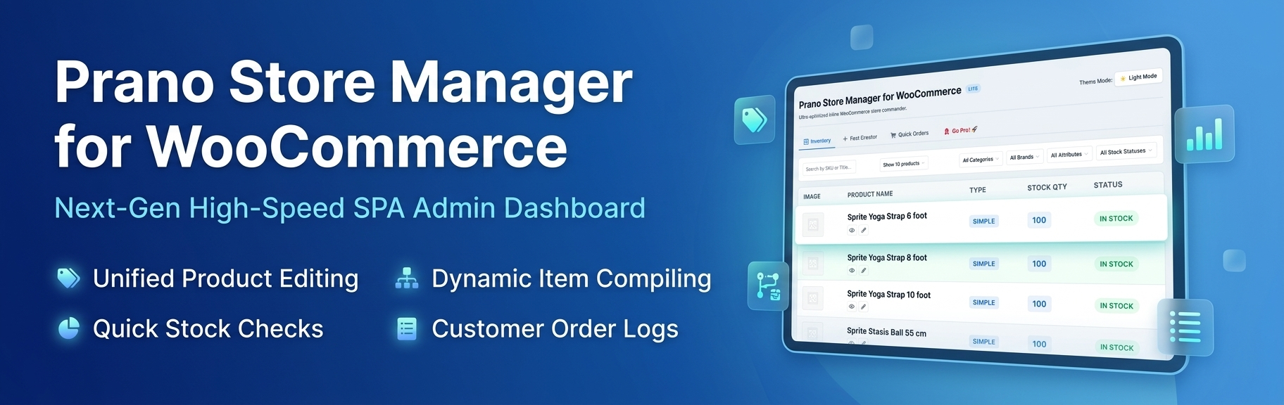 Prano Store Manager For WooCommerce Preview Wordpress Plugin - Rating, Reviews, Demo & Download