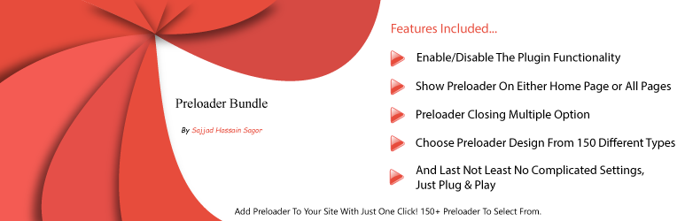 Preloader Bundle Preview Wordpress Plugin - Rating, Reviews, Demo & Download