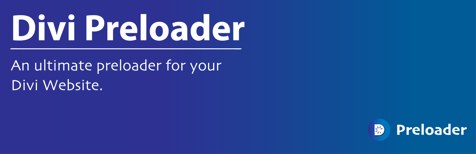 Preloader For Divi Preview Wordpress Plugin - Rating, Reviews, Demo & Download