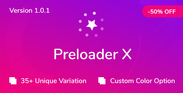 Preloader X Preview Wordpress Plugin - Rating, Reviews, Demo & Download