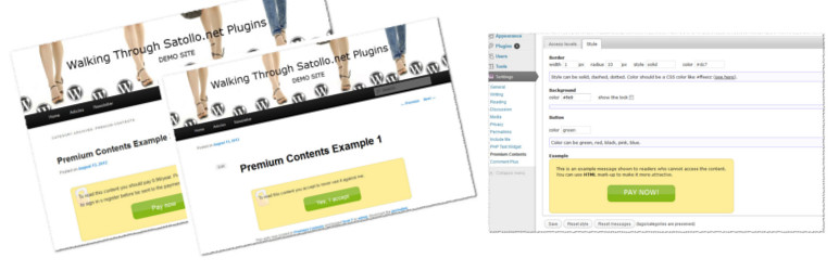 Premium Contents Preview Wordpress Plugin - Rating, Reviews, Demo & Download