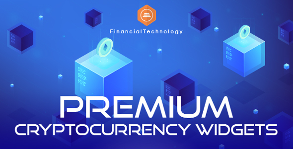Premium Cryptocurrency Widgets | WordPress Crypto Plugin Preview - Rating, Reviews, Demo & Download