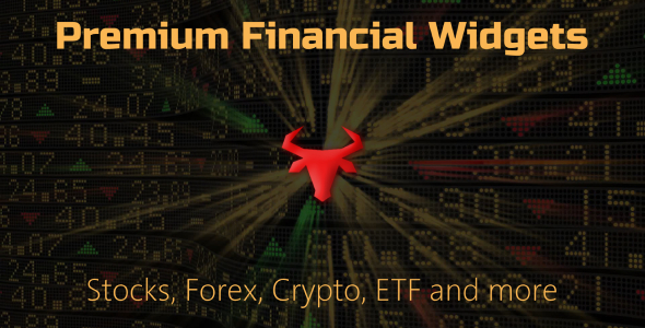 Premium Stocks, Forex, Crypto, ETF Plugin | Quote, Chart, Ticker, News Widgets | WordPress Preview - Rating, Reviews, Demo & Download