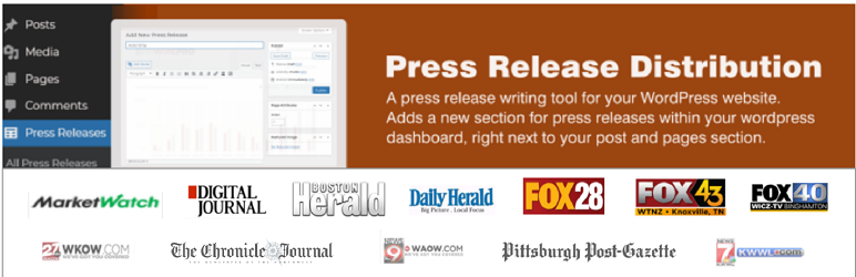 Press Release Distribution Preview Wordpress Plugin - Rating, Reviews, Demo & Download