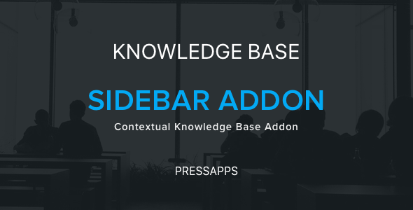 PressApps Knowledge Base Contextual Sidebar Addon Preview Wordpress Plugin - Rating, Reviews, Demo & Download