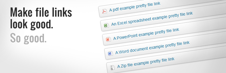 Pretty File Links Preview Wordpress Plugin - Rating, Reviews, Demo & Download