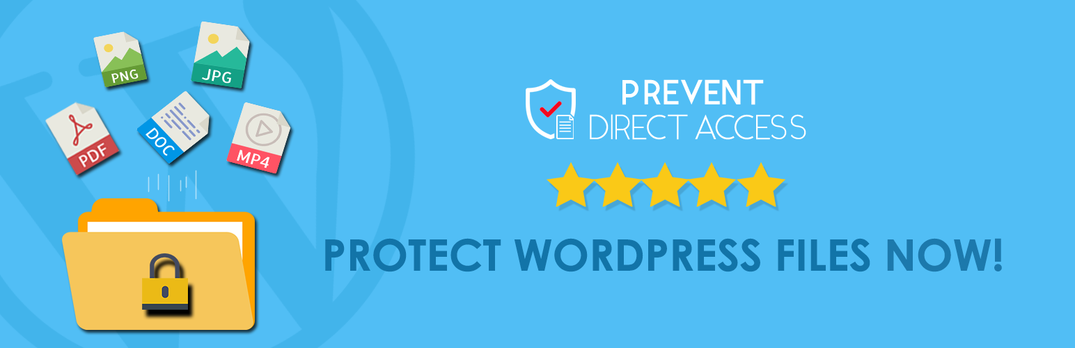 Prevent Direct Access – Protect WordPress Files Preview - Rating, Reviews, Demo & Download