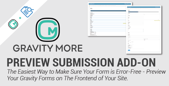 Preview Submission In Gravity Forms Preview Wordpress Plugin - Rating, Reviews, Demo & Download