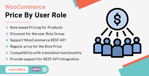 Price By User Roles In WooCommerce Plugin Preview - Rating, Reviews, Demo & Download