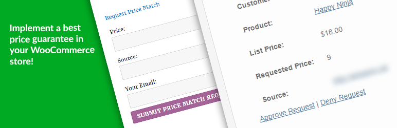 Price Match For WooCommerce Preview Wordpress Plugin - Rating, Reviews, Demo & Download