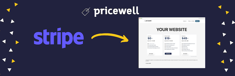 PriceWell Subscription Billing For Stripe Preview Wordpress Plugin - Rating, Reviews, Demo & Download