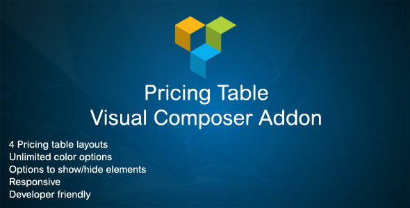 Pricing Table And Box Visual Composer Addon Preview Wordpress Plugin - Rating, Reviews, Demo & Download