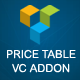 Pricing Table And Box Visual Composer Addon