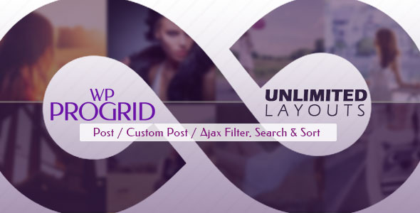 Pro Grid : Ajax Post, Custom Post Display + Filter Preview Wordpress Plugin - Rating, Reviews, Demo & Download