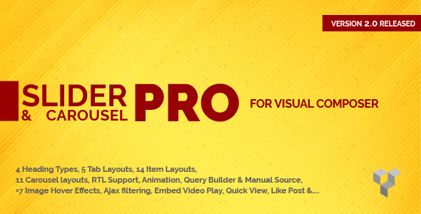 Pro Slider & Carousel Layout For WPBakery Page Builder : Amazingly Display Post & Custom Post Preview Wordpress Plugin - Rating, Reviews, Demo & Download