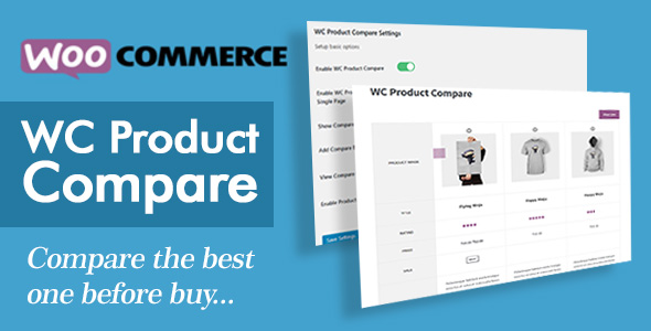 Pro WC Product Compare Preview Wordpress Plugin - Rating, Reviews, Demo & Download