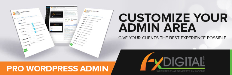 PRO WP ADMIN Free Preview Wordpress Plugin - Rating, Reviews, Demo & Download