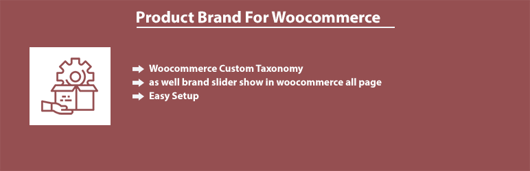 Product Brand For Woocommerce Preview Wordpress Plugin - Rating, Reviews, Demo & Download