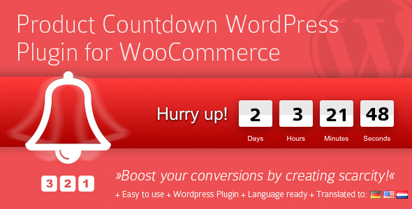 Product Countdown WordPress Plugin Preview - Rating, Reviews, Demo & Download