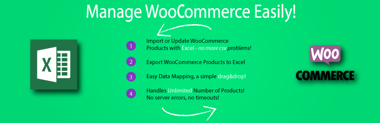 Product Excel Import & Export For WooCommerce Preview Wordpress Plugin - Rating, Reviews, Demo & Download