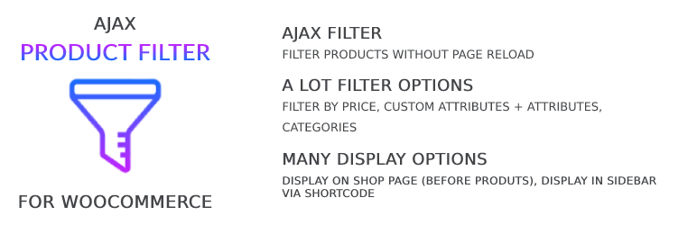 Product Filter AJAX For Woo Preview Wordpress Plugin - Rating, Reviews, Demo & Download