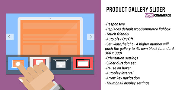 Product Gallery Slider For WooCommerce Preview Wordpress Plugin - Rating, Reviews, Demo & Download