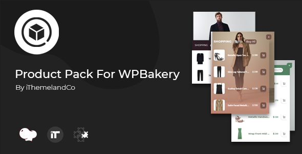 Product Pack For WPBakery Page Builder Preview Wordpress Plugin - Rating, Reviews, Demo & Download